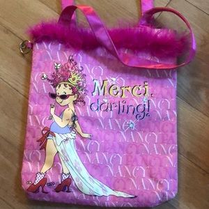 Sparkly “Fancy Nancy” bag for little girls